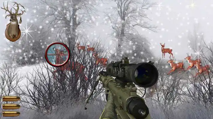 Play Wildlife Snowfall Jungle Red Deer Shooting HD Play Wildlife Snowfall Jungle Red Deer Shooting HD