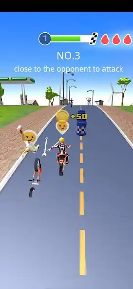 Play Wildly Moto - Super Race as an online game Wildly Moto - Super Race with UptoPlay