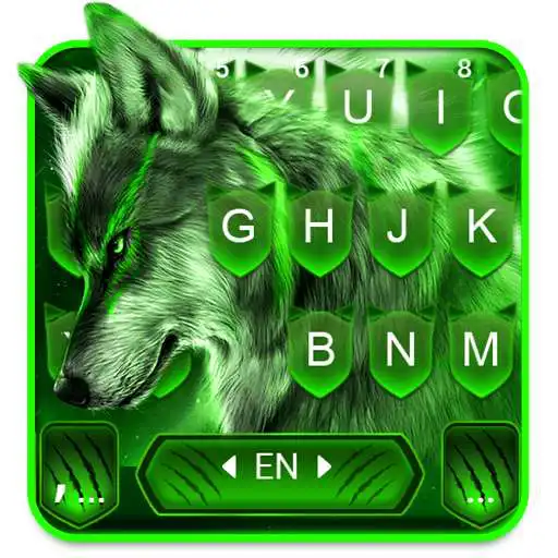 Play Wild Night Wolf Keyboard Theme APK
