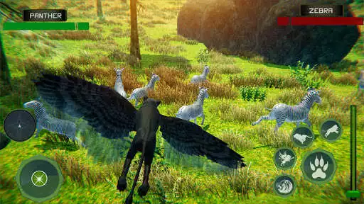 Play Wild Panther Simulator as an online game Wild Panther Simulator with UptoPlay