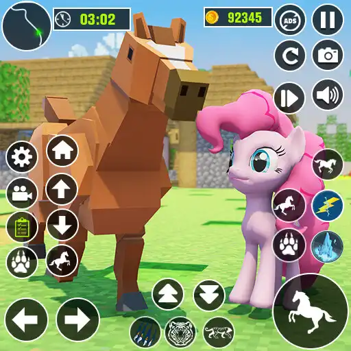 Play Wild Pony Craft Family Sim 3D APK