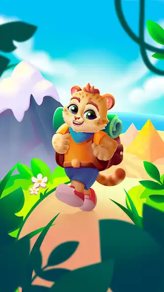 Play Wild puzzle Match 3 the leopard adventure  and enjoy Wild puzzle Match 3 the leopard adventure with UptoPlay