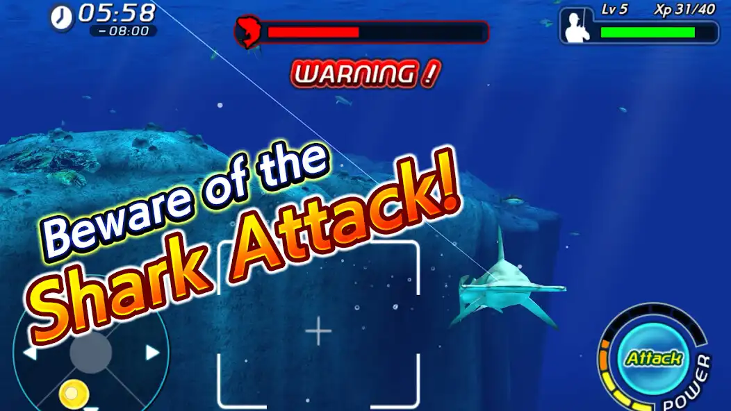 Play Wild Shark Fishing  and enjoy Wild Shark Fishing with UptoPlay