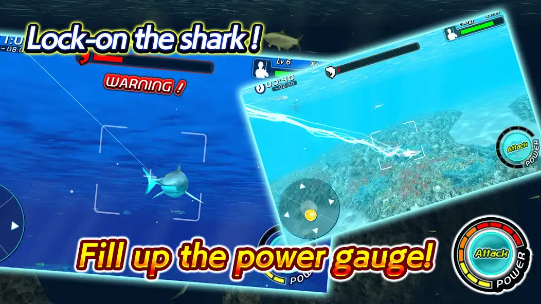 Play Wild Shark Fishing as an online game Wild Shark Fishing with UptoPlay
