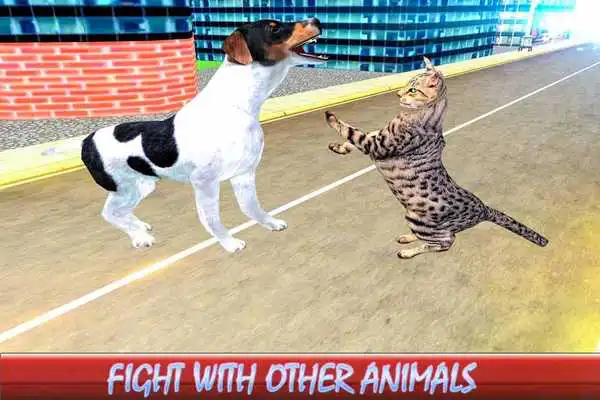 Play Wild Street Dog Attack: Mad Dogs Fighting