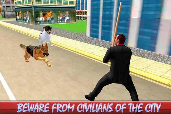 Play Wild Street Dog Attack: Mad Dogs Fighting
