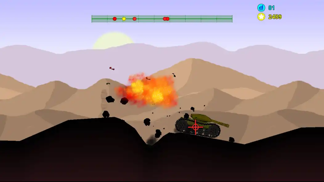 Play Wild Tanks: Combat Defense as an online game Wild Tanks: Combat Defense with UptoPlay