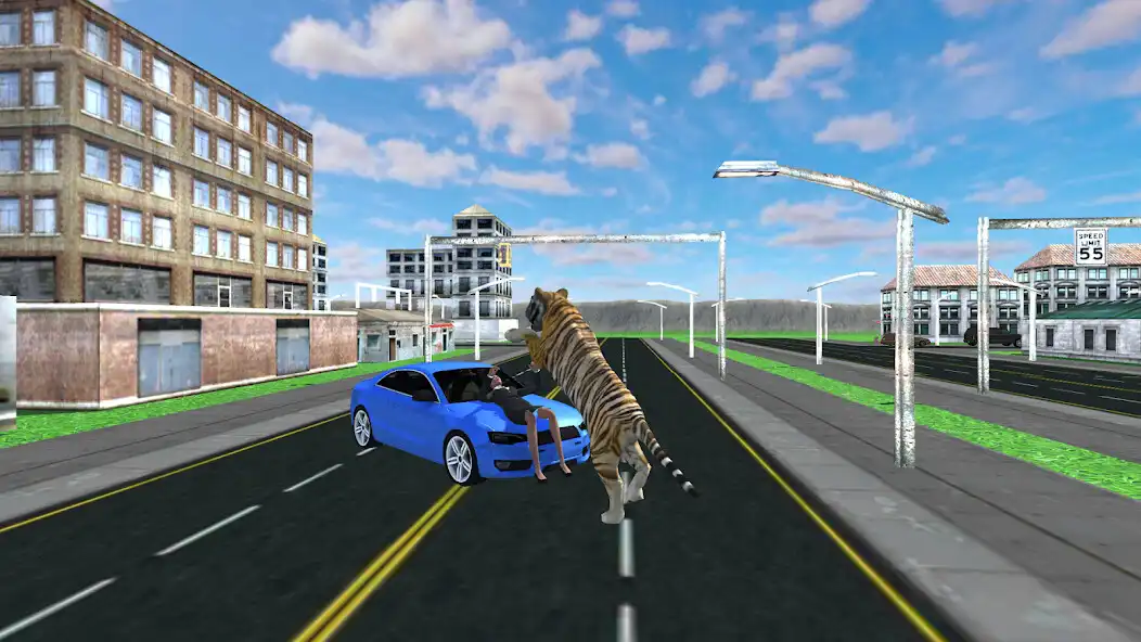Play Wild Tiger City Attack Rampage  and enjoy Wild Tiger City Attack Rampage with UptoPlay