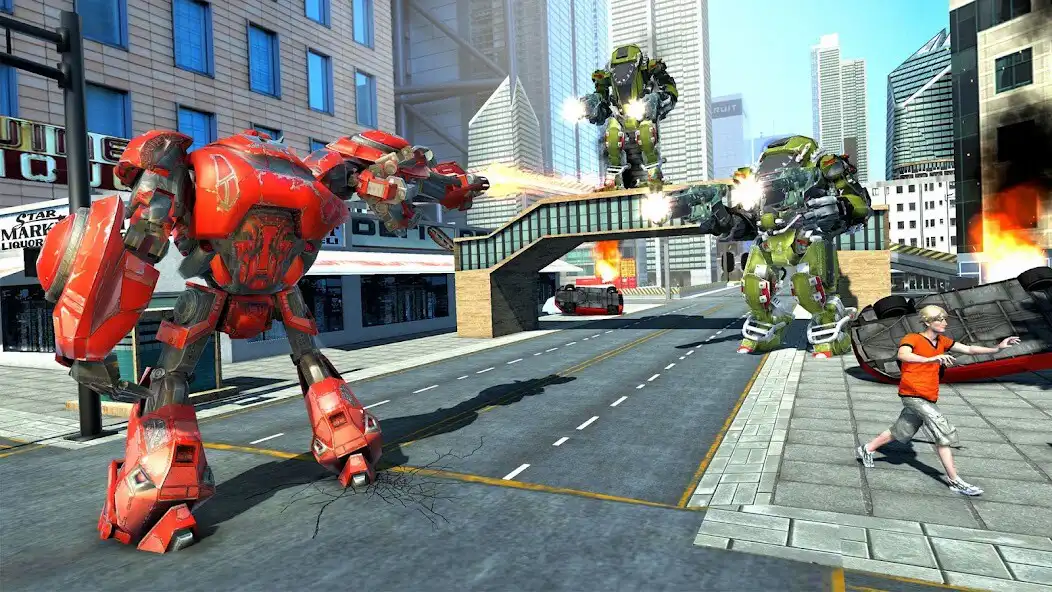Play Wild Tiger：Robot Transform as an online game Wild Tiger：Robot Transform with UptoPlay