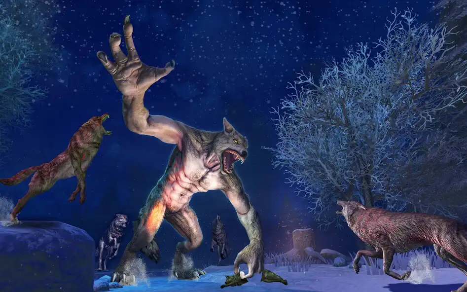 Play Wild Werewolf Hunting Bigfoot as an online game Wild Werewolf Hunting Bigfoot with UptoPlay