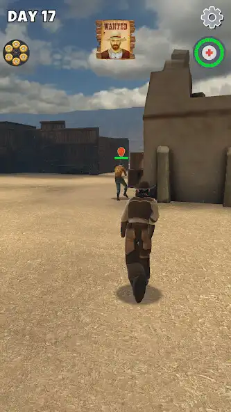 Play Wild West Cowboy Gunslinger as an online game Wild West Cowboy Gunslinger with UptoPlay