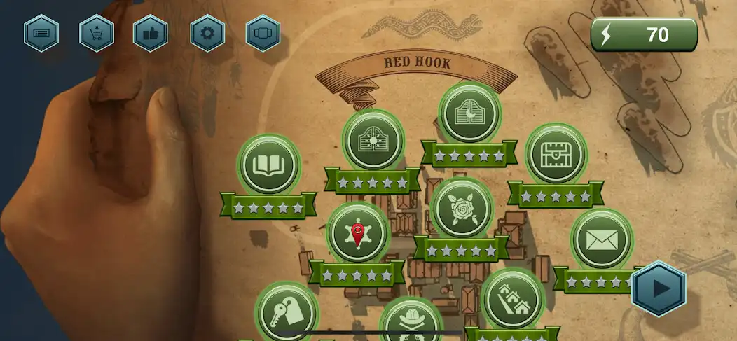 Play Wild West: Hidden Object Games as an online game Wild West: Hidden Object Games with UptoPlay
