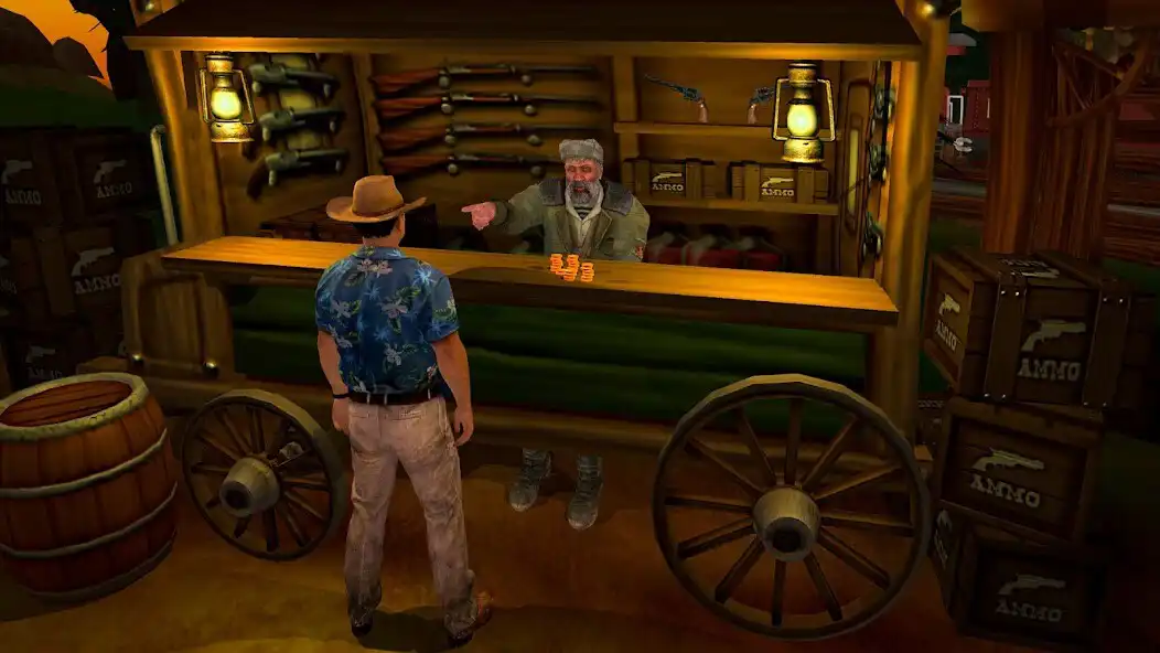 Play Wild West Sniper: City Gang as an online game Wild West Sniper: City Gang with UptoPlay