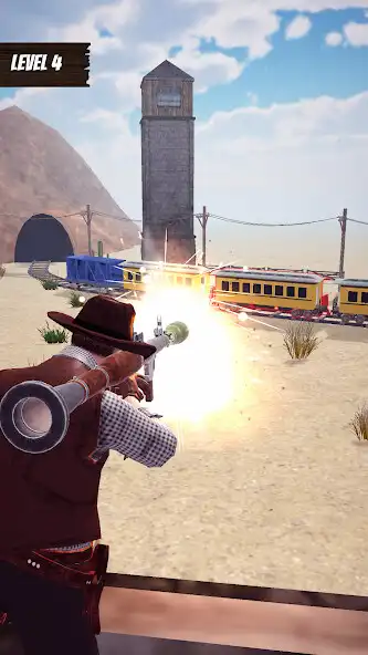 Play Wild West: Train Blasting  and enjoy Wild West: Train Blasting with UptoPlay