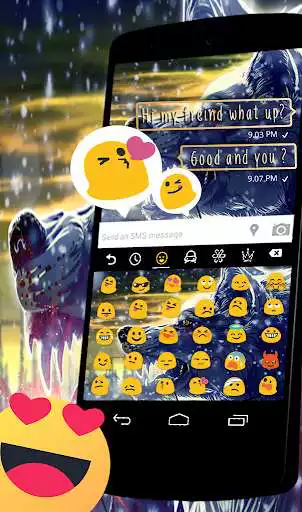 Play Wild wolf keyboard theme Play Wild wolf keyboard theme