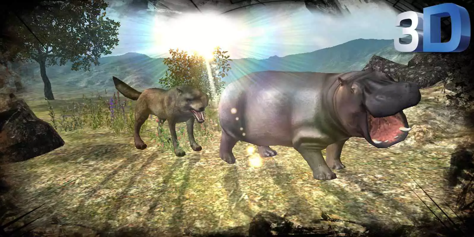 Play Wild Wolf Simulator : World