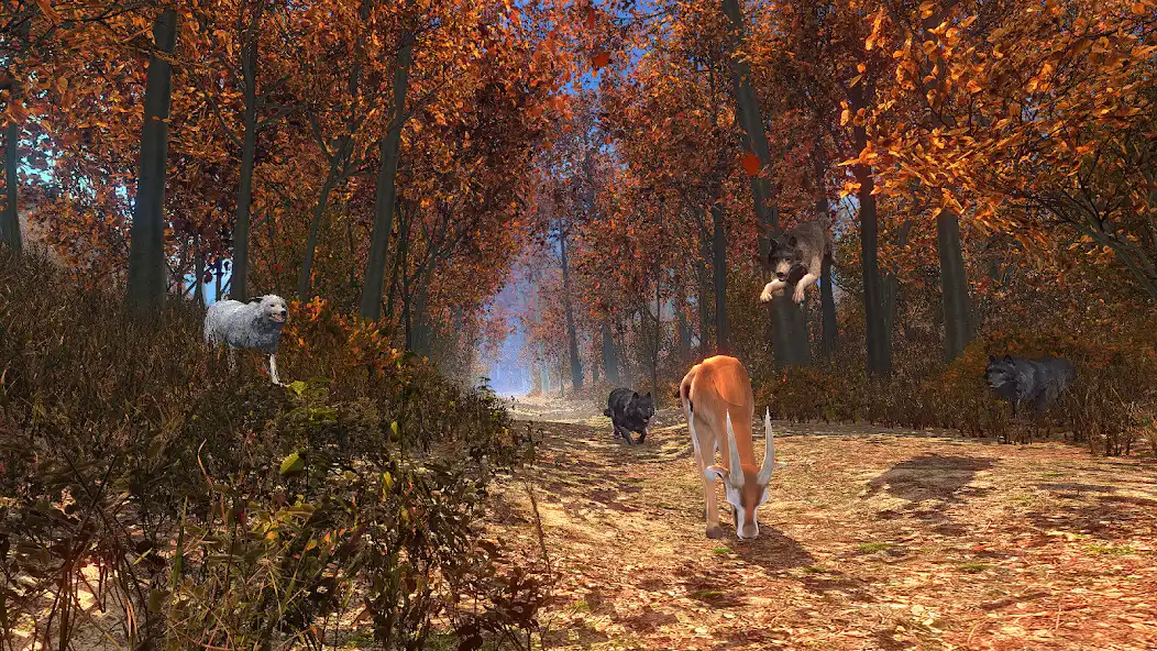 Play Wild Wolf Tales RPG Simulator as an online game Wild Wolf Tales RPG Simulator with UptoPlay
