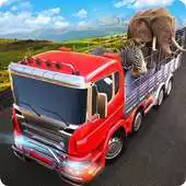 Free play online Wild Zoo Animals Transport Truck Simulator APK