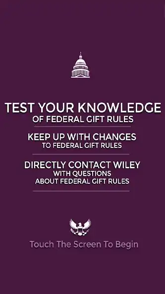 Play Wileys Federal Gift Rules Assistant  and enjoy Wileys Federal Gift Rules Assistant with UptoPlay