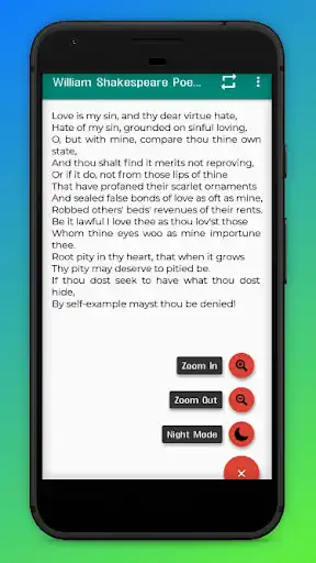 Play William Shakespeare Poems  and enjoy William Shakespeare Poems with UptoPlay