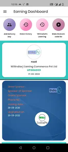 Play WillIndiaPe (Cashback App) as an online game WillIndiaPe (Cashback App) with UptoPlay