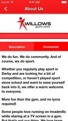 Play Willows Sports Centre