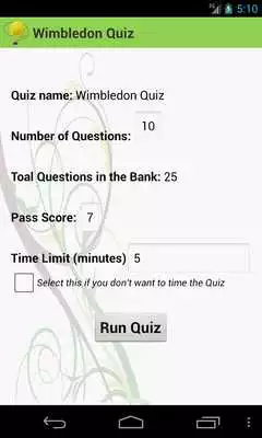 Play Wimbledon Quiz