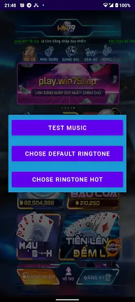 Play Win79, Bốc Club Fan88 Ringtone as an online game Win79, Bốc Club Fan88 Ringtone with UptoPlay