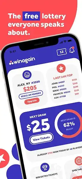 Play Winagain  and enjoy Winagain with UptoPlay