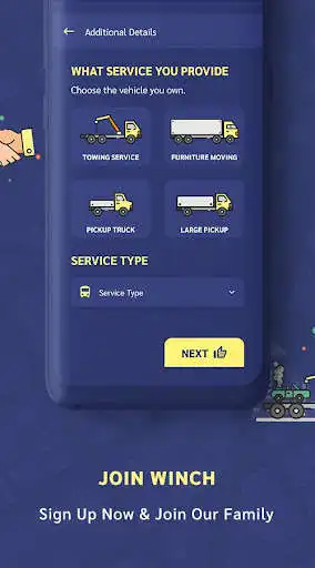 Play Winch Driver as an online game Winch Driver with UptoPlay