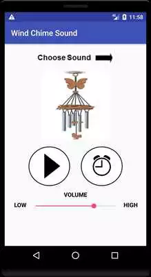 Play Wind Chime Sound