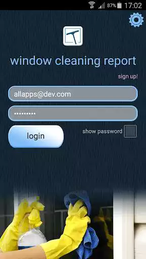 Play APK Window Cleaning Report  and enjoy Window Cleaning Report with UptoPlay com.ginstr.windowCleaningReport
