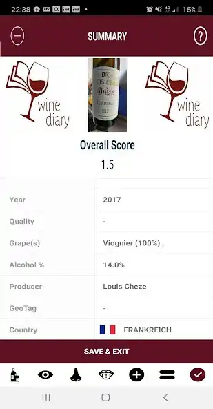 Play Wine Diary as an online game Wine Diary with UptoPlay