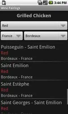 Play Wine Food Matcher and Pairing