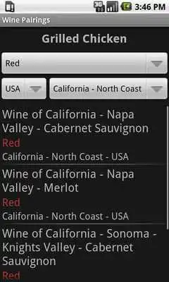 Play Wine Food Matcher and Pairing