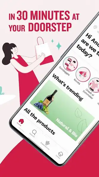 Play Winelivery: LApp per bere! as an online game Winelivery: LApp per bere! with UptoPlay