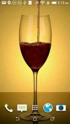 Play Wine Live Wallpaper