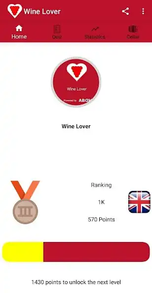 Play Wine Lover - Wine Quiz as an online game Wine Lover - Wine Quiz with UptoPlay