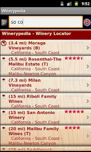 Play Winerypedia Winery Locator