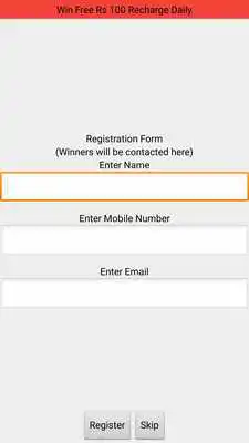 Play Win Free Recharge Rs 100 daily