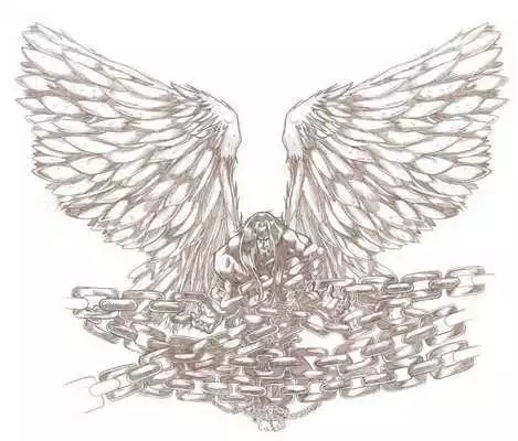Play Wing Angel Tattoo Wallpaper