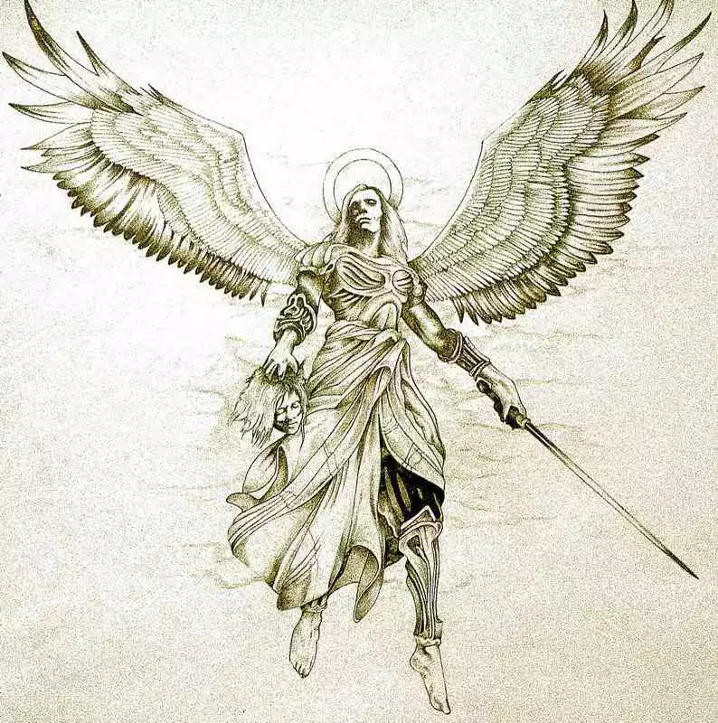Play Wing Angel Tattoo Wallpaper
