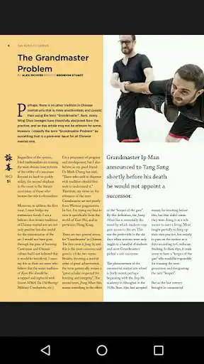 Play APK Wing Chun Illustrated and enjoy Wing Chun Illustrated with UptoPlay com.magzter.wingchunillustrated Play APK Wing Chun Illustrated and enjoy Wing Chun Illustrated with UptoPlay com.magzter.wingchunillustrated