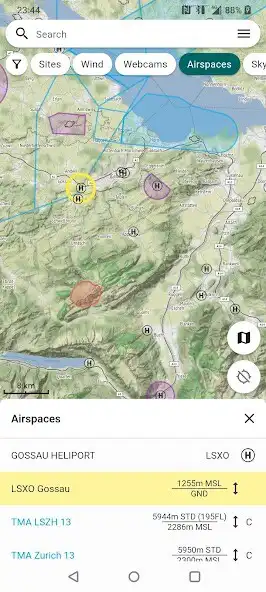 Play Wingit - Paragliding Map as an online game Wingit - Paragliding Map with UptoPlay