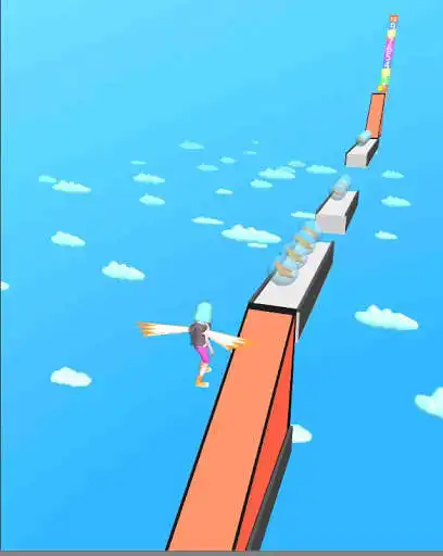 Play Wing Runner as an online game Wing Runner with UptoPlay