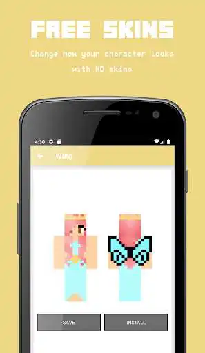 Play Wing Skins for Minecraft  and enjoy Wing Skins for Minecraft with UptoPlay