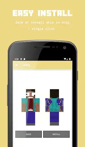 Play Wing Skins for Minecraft as an online game Wing Skins for Minecraft with UptoPlay
