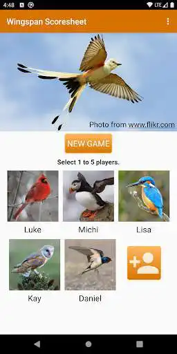 Play Wingspan Scoresheet  and enjoy Wingspan Scoresheet with UptoPlay