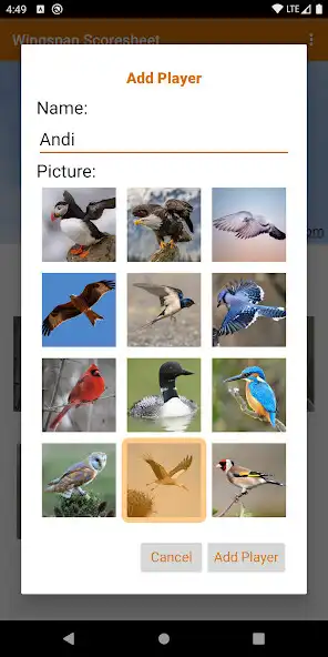 Play Wingspan Scoresheet as an online game Wingspan Scoresheet with UptoPlay