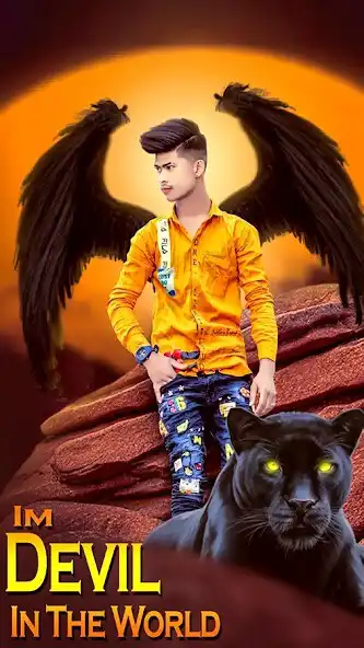 Play Wings Photo Editor 2023 as an online game Wings Photo Editor 2023 with UptoPlay